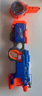 Nerf élite hyperfire en excellent état + chargeur rempli, Comme neuf