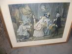 MOOIE OUDE KADER MET AFB., Antiek en Kunst, Ophalen