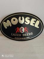 publicité MOUSEL, Collections, Marques de bière, Enlèvement ou Envoi, Comme neuf, Panneau, Plaque ou Plaquette publicitaire, Autres marques