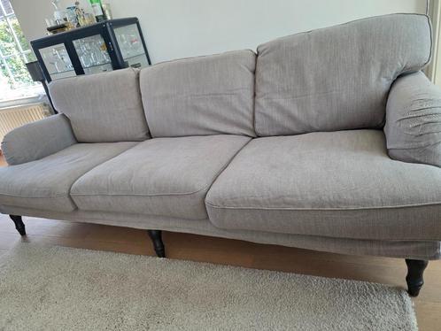 bank en fauteuil, Huis en Inrichting, Fauteuils, Gebruikt, Stof, 125 cm of meer, 75 tot 100 cm, Ophalen