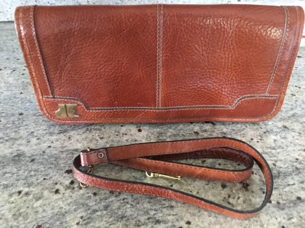 handtas, Ophalen of Verzenden, Zo goed als nieuw, Bruin, Handtas