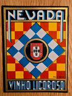 Nevada Vinho Licorso antiek etiket - Label 130, Ophalen of Verzenden, Overige typen