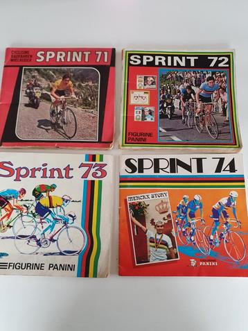 Panini Sprint 71 - 72 - 73 - 74, Enlèvement ou Envoi, Utilisé
