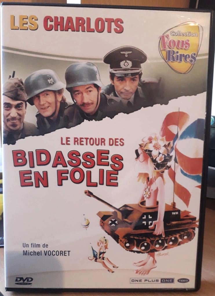 DVD Le Retour des bidasses en folie / Les Charlots, Cd's en Dvd's, Dvd's | Komedie, Zo goed als nieuw, Ophalen