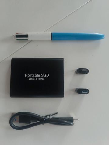 SSD portable 12TB externe USB 3.1 USB-C size mini