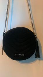 Zwarte handtas in velours van Valentino, Handtassen en Accessoires, Ophalen of Verzenden