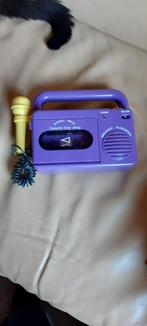 meezing cassettespeler   karaoke  Deluxe, Audio, Tv en Foto, Ophalen of Verzenden, Gebruikt, Speler