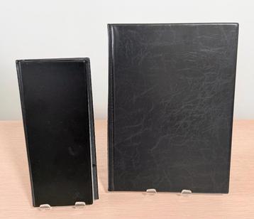 2 x organizer / opbergmap voor visitekaartjes / naamkaartjes beschikbaar voor biedingen