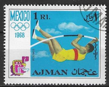 Ajman 1968 - Michel 250 - STW 376 - Mexico 1968 (ST) beschikbaar voor biedingen