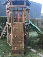 Houten speeltuin, Kinderen en Baby's, Ophalen, Gebruikt, Complete set