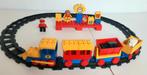Lego Duplo 2701 Train Gare rails et figurines 1988 Vintage, Comme neuf, Duplo, Ensemble complet, Enlèvement ou Envoi