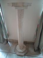 Decoration arts colonne en travertin, Antiquités & Art, Enlèvement ou Envoi