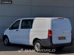 Mercedes Vito 109 Dubbel Cabine L2H1 Trekhaak Airco Euro6 DC, Auto's, Bestelwagens en Lichte vracht, Stof, Gebruikt, Euro 6, 4 cilinders