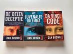 Pakket van 3 boeken van Dan Brown, Ophalen of Verzenden, Gelezen, Dan Brown