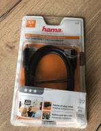 Hama Câble HDMI 1,5 m Type A Noir, Comme neuf, Enlèvement ou Envoi