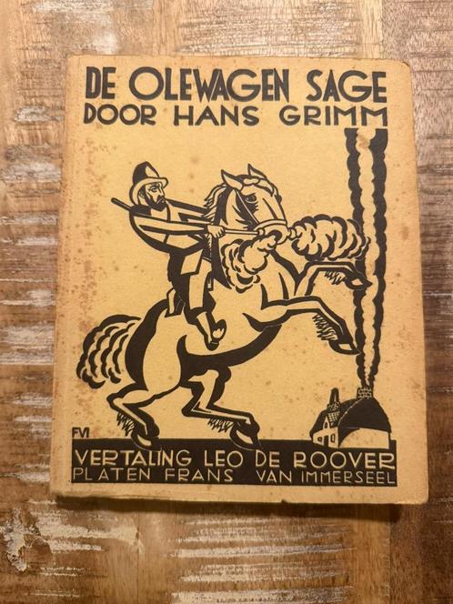 De Olewagen Sage door Hans Grimm, vertaling Leo De Roover, P, Boeken, Romans, Gelezen, België, Ophalen of Verzenden