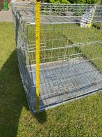 Cage chien : longueur 90 cm, largeur 60 cm, hauteur 67 cm, Comme neuf, Enlèvement