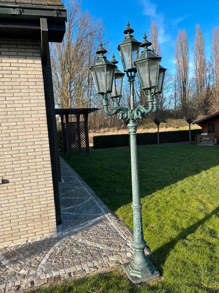 Lantaarnpaal, Tuin en Terras, Buitenverlichting, Zo goed als nieuw, Ophalen