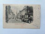 KORTRIJK 1901 COURTRAI RUE DE LA BASSE VILLE. paard en kar, Verzamelen, Verzenden, Voor 1920, Gelopen, West-Vlaanderen