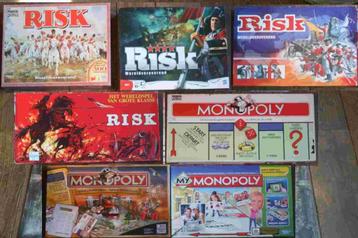 Différentes éditions monopoly/risk de la collection ALL sp, Enlèvement ou Envoi