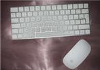 Draadloos toetsenbord en muis  Apple Muis, Azerty, Apple, Zo goed als nieuw, Draadloos