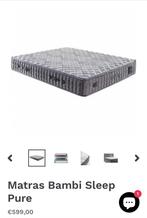 Bambi Sleep Pure matras 160x200cm – stevig, met wasbare hoes, Ophalen, Tweepersoons, Zo goed als nieuw, Matras