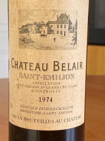 Chateau Belair(monage)premier grand cru classé Saint Emilion beschikbaar voor biedingen