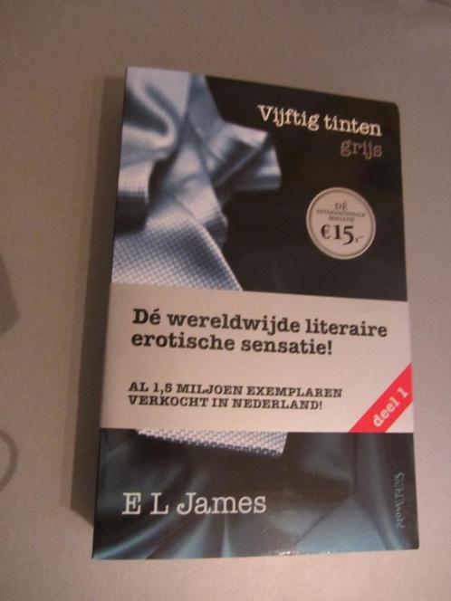 50 tinten grijs - E.L.James NIEUW BOEK, Boeken, Romans, Nieuw, Amerika, Ophalen of Verzenden