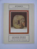 Sotheby’s Japanese swords, sword fittings and armour 1981, Comme neuf, Autres sujets/thèmes, Sotheby’s London, Enlèvement ou Envoi