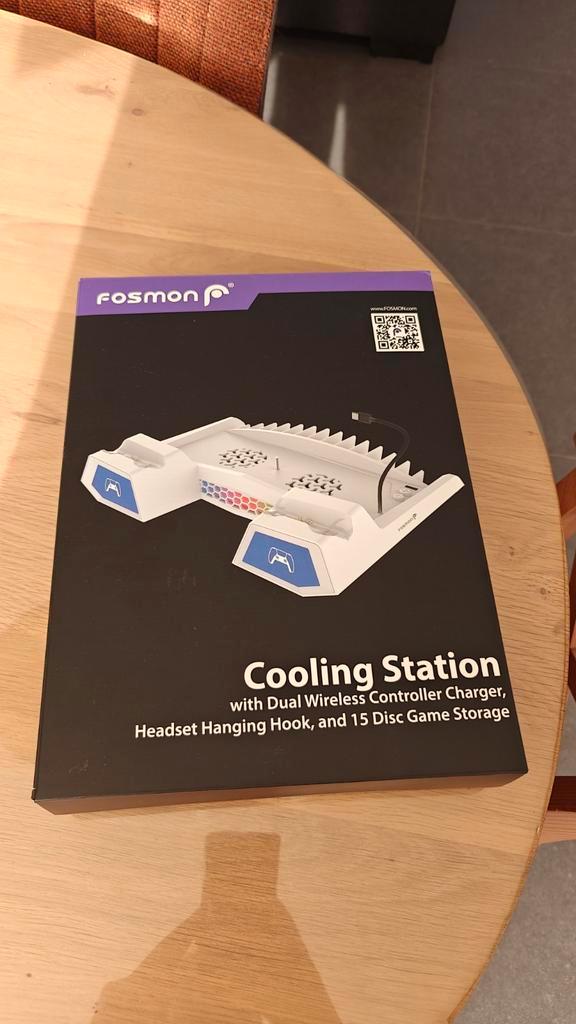 Fosmon PS5 Cooling Station & Dock, Games en Spelcomputers, Spelcomputers | Sony PlayStation 5, Nieuw, Playstation 5, Ophalen