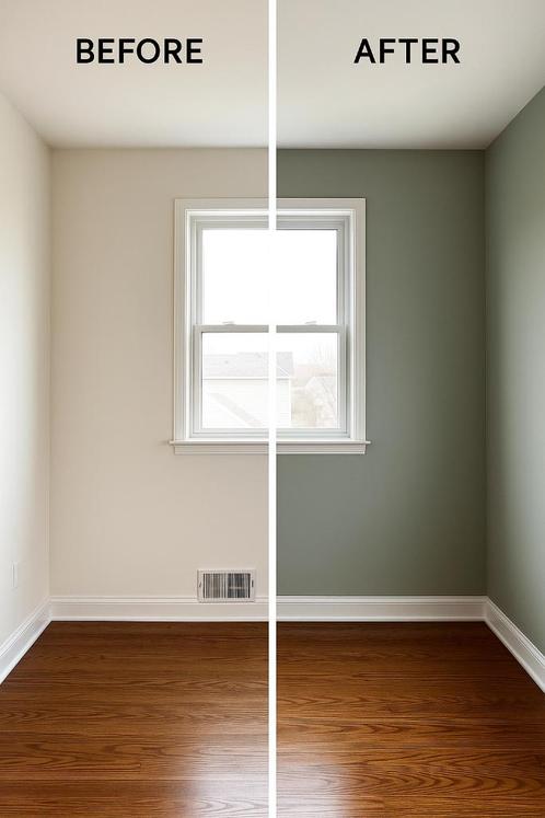 Interior painter / Interieur Schilder / Peinture intérieure, Diensten en Vakmensen, Schilders en Behangers, Behangen, Binnenschilderwerk