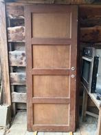 Binnendeur zwaar hout met glas en zonder glas, Ophalen, Gebruikt, 80 tot 100 cm, Binnendeur