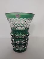 036/Télécopie. Vase en cristal Val Saint Lambert, Antiquités & Art, Antiquités | Verre & Cristal, Enlèvement