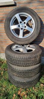 Winterbanden 195/65 R 15  91T op velg., Auto-onderdelen, Banden en Velgen, Ophalen, Gebruikt, 15 inch, Velg(en)