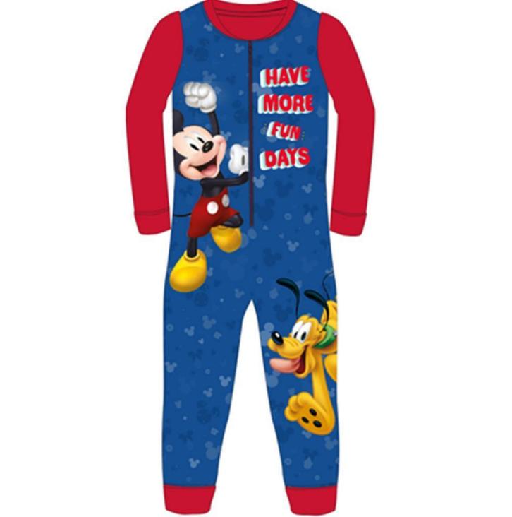Mickey Mouse Onesie Fleece Pluto - Maat 92/98 - Disney, Kinderen en Baby's, Kinderkleding | Maat 92, Nieuw, Jongen, Nacht- of Onderkleding