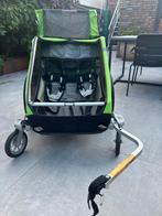 Fietskar Chariot Carriers Cheetah 2, Fietsen en Brommers, Fietsaccessoires | Aanhangwagens en Karren, Ophalen, Gebruikt, Opvouwbaar