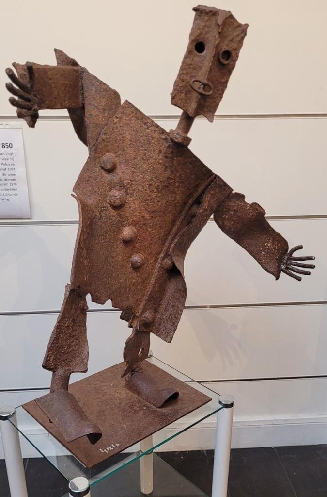 Ludo GIELS, Op één been, Antiek en Kunst, Kunst | Beelden en Houtsnijwerken, Ophalen