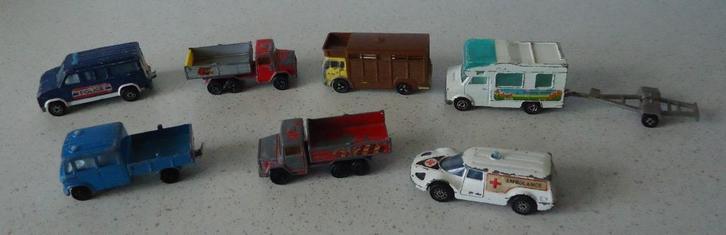 Lot van 8 Vintage MAJORETTE Autootjes., Hobby en Vrije tijd, Modelauto's | 1:87, Gebruikt, Auto, Majorette, Ophalen of Verzenden