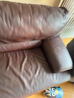 GRATIS 2 lederen sofa’s (3 & 2zit), Huis en Inrichting, Ophalen, Gebruikt