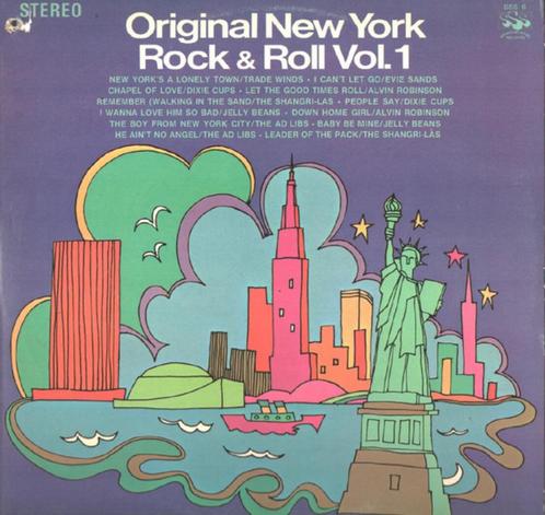 Original New York Rock & Roll Vol.1 _ lp Als Nieuw, Cd's en Dvd's, Vinyl | Rock, Zo goed als nieuw, Rock-'n-Roll, 12 inch, Ophalen of Verzenden