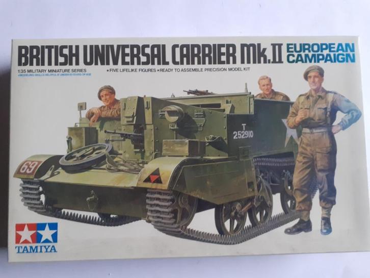 Tamiya British Universal Carrier, Hobby en Vrije tijd, Modelbouw | Auto's en Voertuigen, Tamiya, Ophalen of Verzenden