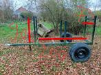remorque forestière à bois, Autos : Divers, Remorques, Enlèvement, Comme neuf
