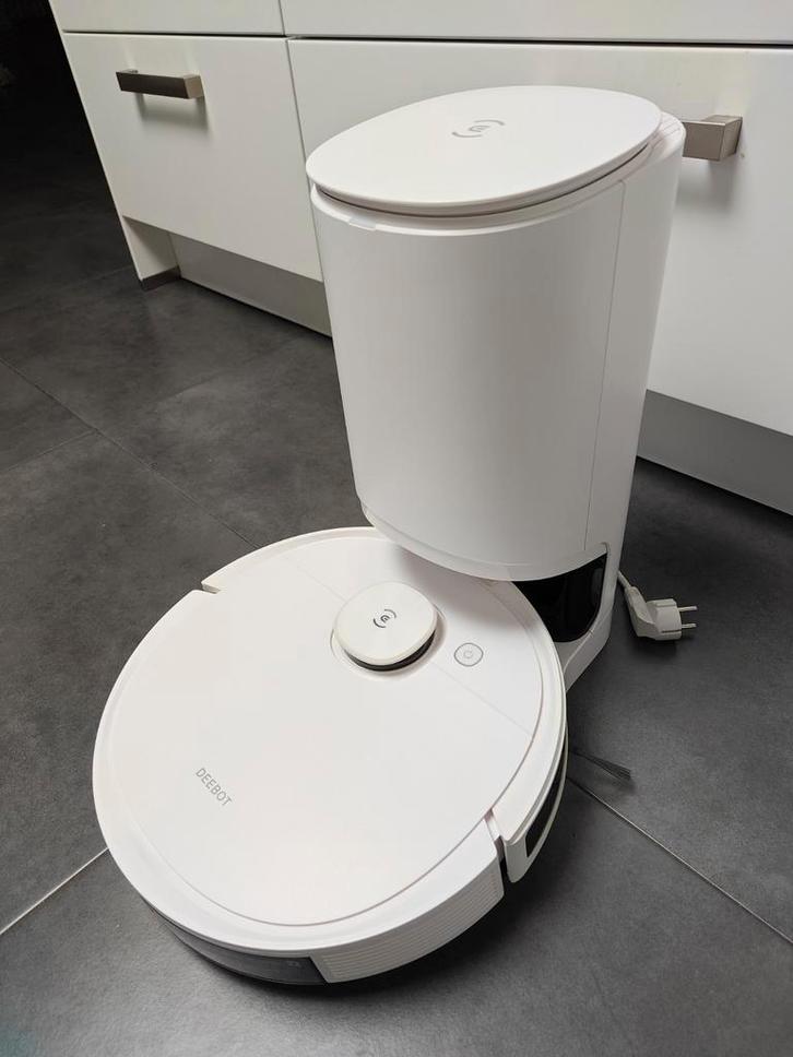 Robot aspirateur Ecovacs Deebot N8+, Elektronische apparatuur, Stofzuigers, Zo goed als nieuw, Robotstofzuiger, Stofzak, Ophalen of Verzenden