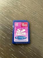 16 GB SD KAART, Ophalen of Verzenden, Zo goed als nieuw, SD, 16 GB