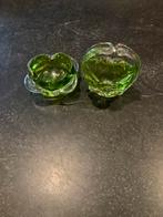 Groene vaasjes, Huis en Inrichting, Ophalen, Zo goed als nieuw, Groen