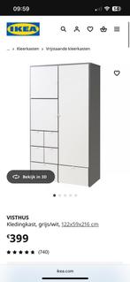 Kast Visthus, Comme neuf, 100 à 150 cm, Enlèvement, 200 cm ou plus