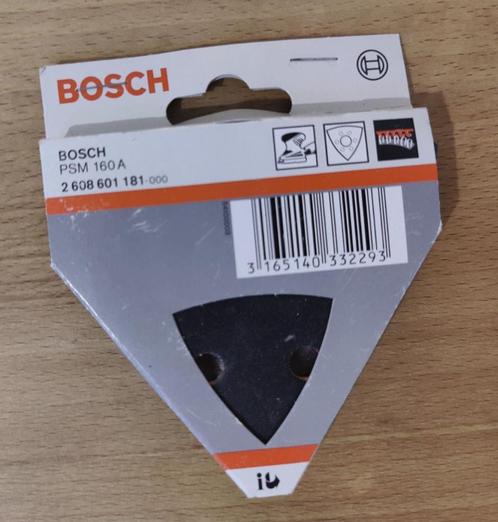Bosch schuurplaat voor PSM 160A 2608601181, Doe-het-zelf en Bouw, Gereedschap | Handgereedschap, Ophalen of Verzenden