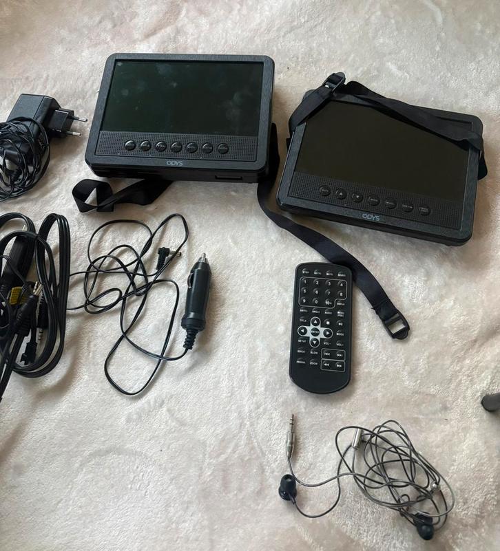 dubbele dvd speler auto, Audio, Tv en Foto, DVD spelers, Zo goed als nieuw, Dvd-speler, Ophalen