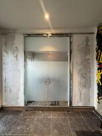 Glazen deuren met rail, Enlèvement