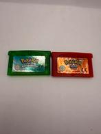 Pokémon Emerald + FireRed Nintendo Game Boy Advance Gba, Games en Spelcomputers, Gebruikt, 1 speler, Ophalen of Verzenden, Role Playing Game (Rpg)
